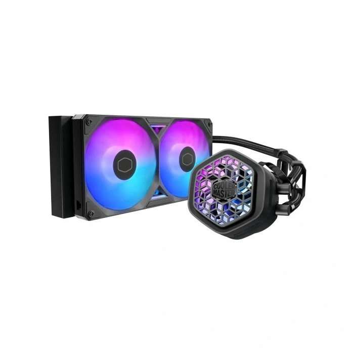 MLX-D24M-A25SZ-V1.webp Cooler Master MasterLiquid Atmos II VRM Fan 240mm All-in-One Liquid CPU Cooler - Image 1