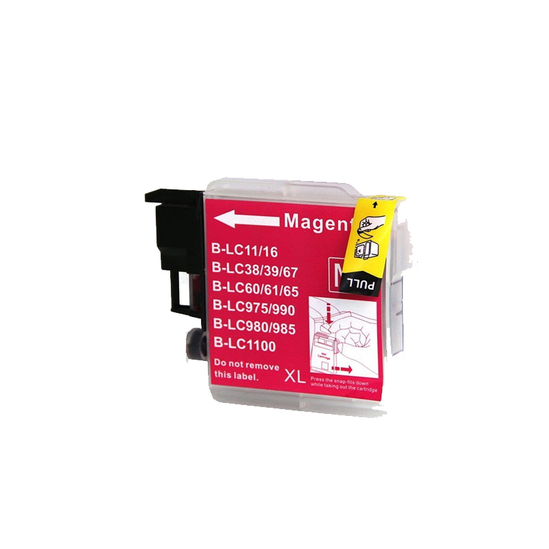 Magenta-Brother-LC39-Ink-Cartridge-1.jpg Brother LC39M Magenta Generic Ink Cartridge - Image 1