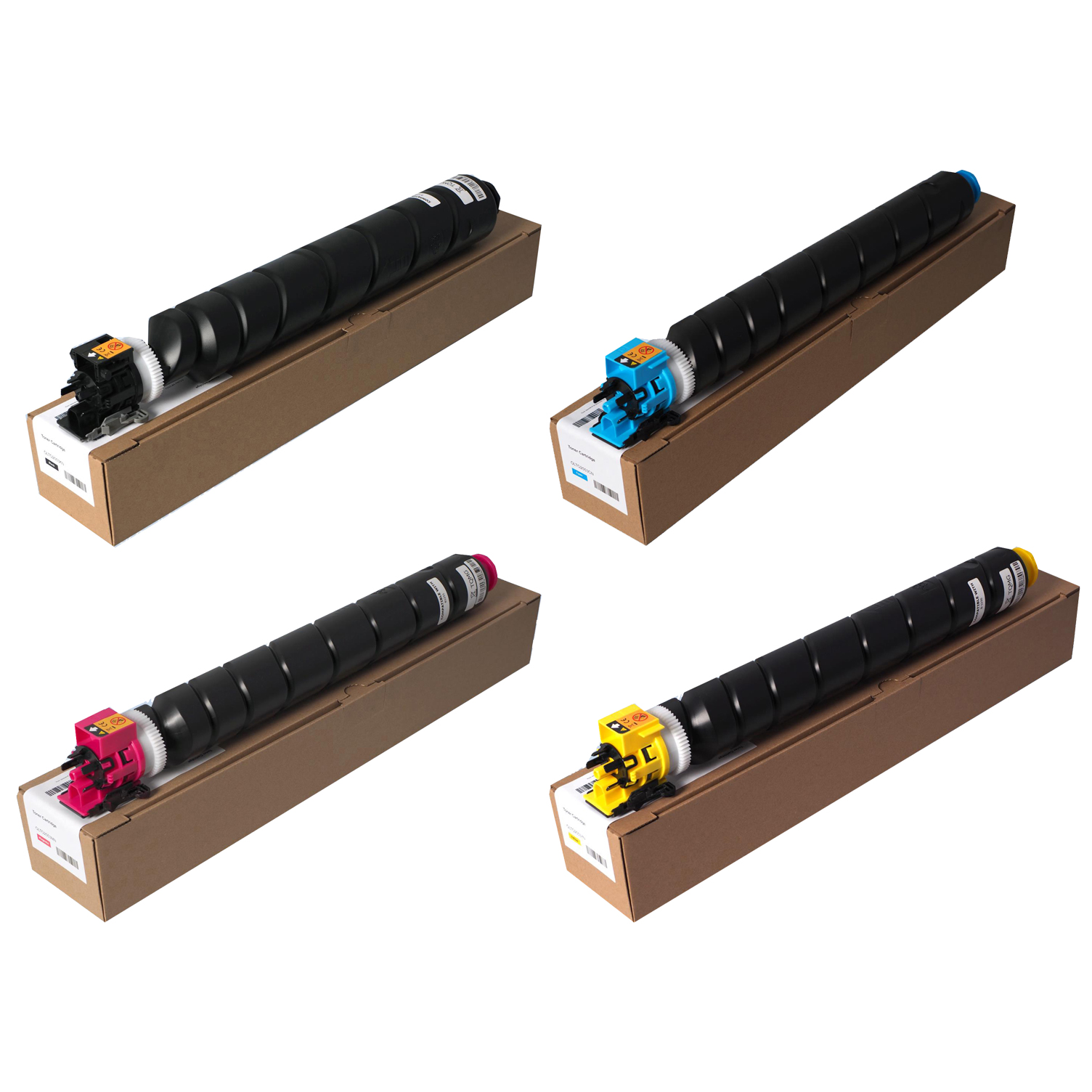 Olivetti-CMYK-Multipack-Toner-Cartridge-B1249-B1252-B1251-B1250.jpg Olivetti B1322 B/C/M/Y Generic Toners (MF-259) - Image 1