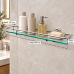 Steelcraft Classic Glass Shelf Stainless Steel - Image 3