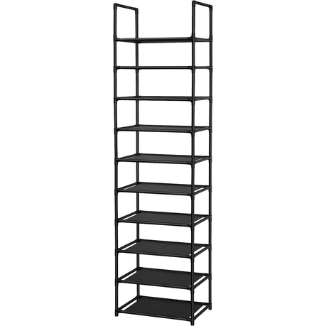 TA-PLID101496951.png 10 Tier Tall Shoe Rack Organizer Space Saving Shoe Storage - Image 1