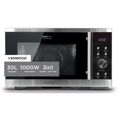 TA-PLID101930320.png Kenwood - Microwave Oven Air Fryer & Convection 30L S/Steel - MWA30.Z00SS - Image 1