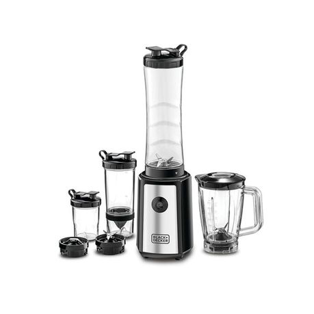 TA-PLID102569744.jpg Black+Decker Smoothie Maker & Blender - 300W SBX300BCG-B5 - Image 1