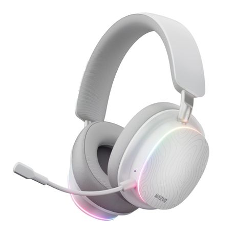 TA-PLID103147014.jpg Marvo Pulz 90W Wireless Gaming Headset - White - Image 1