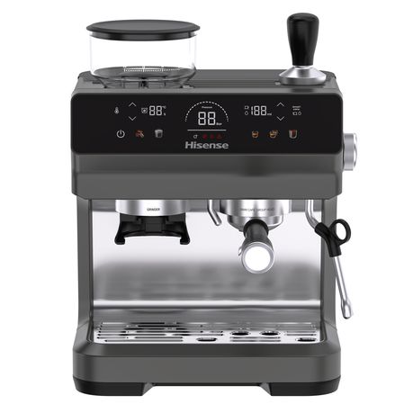 TA-PLID103279464.jpg Hisense Semi Automatic Espresso Coffee Machine with Built-in Grinder - Image 1