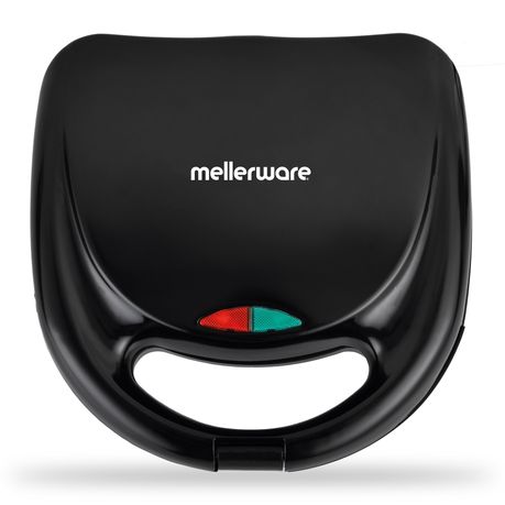 TA-PLID71780163.jpg Mellerware Sandwich Maker 2 Slice Non-Stick Black 800W "Mercury" # - Image 1