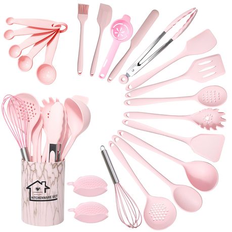 TA-PLID95784868.jpg Kitchen Utensil Set - Pink - Image 1