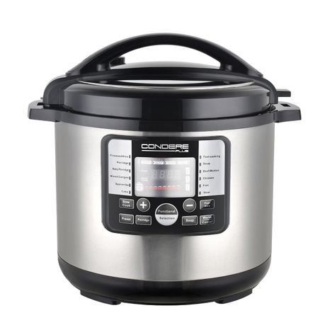 TA-PLID97148093.jpg CONDERE 8L Electric Pressure Cooker, Smart Rice Cooker, Slow Cooker - Image 1