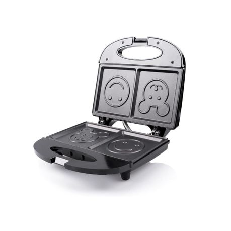 TA-PLID99813900.jpg Smiley Sandwich Maker Mini Home Breakfast Maker Multifunctional Toaster - Image 1