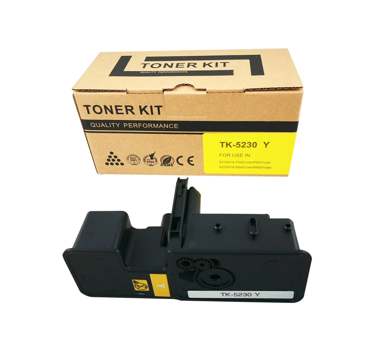 TK-5230YY.jpg Kyocera TK5220/TK5230 Premium Yellow Generic Toner - Image 1
