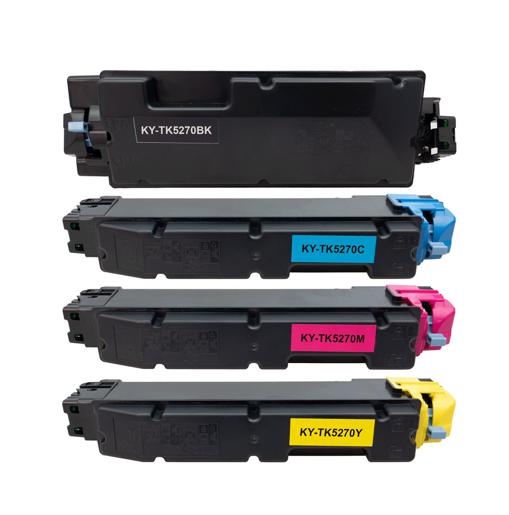 TK-5270-vp.jpg Kyocera TK 5270 B/C/M/Y Premium Generic Toners (P6630cdn) - Image 1