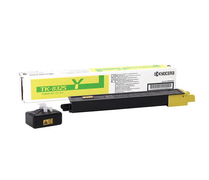 TK-8325Y.png Kyocera TK 8325 Premium Yellow Generic Toner - Image 1