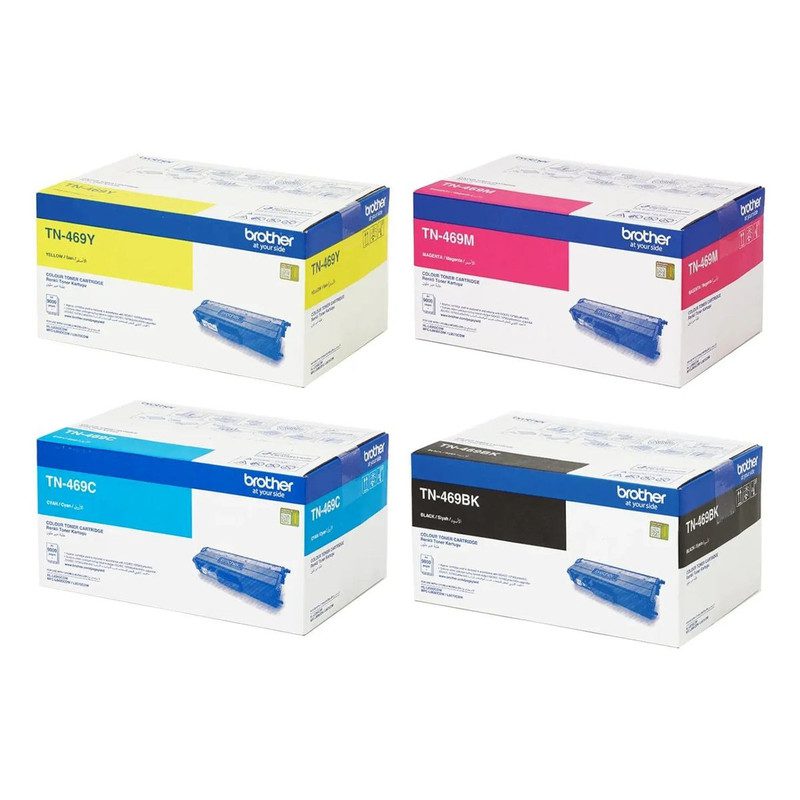 TN4694PK.jpg Brother TN469 -BK/C/M/Y Laser Toner Multipack - Image 1
