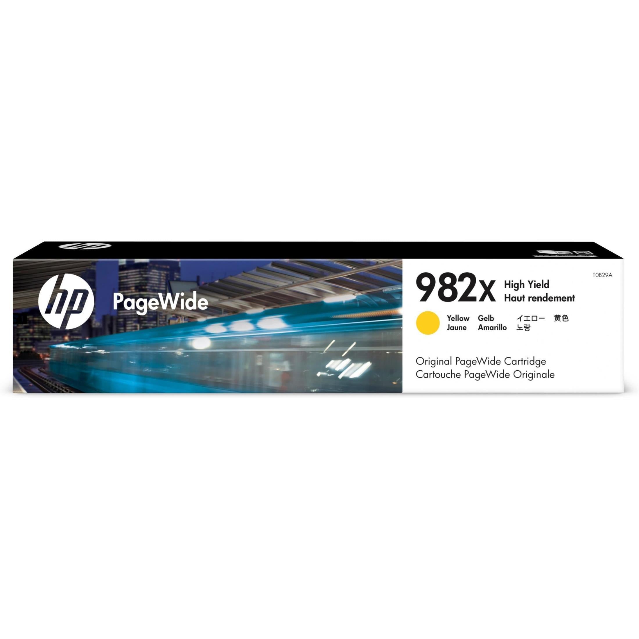 ad0d18aa-88ab-4e10-8637-56805a5eb725-0.jpg HP 982x High Yield Pagewide Original Yellow Ink Cartridge For HP Pagewide - Image 1