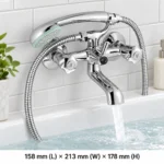 Allure Bath Mixer Tap with Hand Shower and Accessories - Image 2