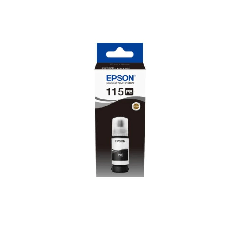 c13t07c14a-ink-32992640041124-1-2.webp Epson 115 Ink Bottle Photo Black 70ml - Image 1