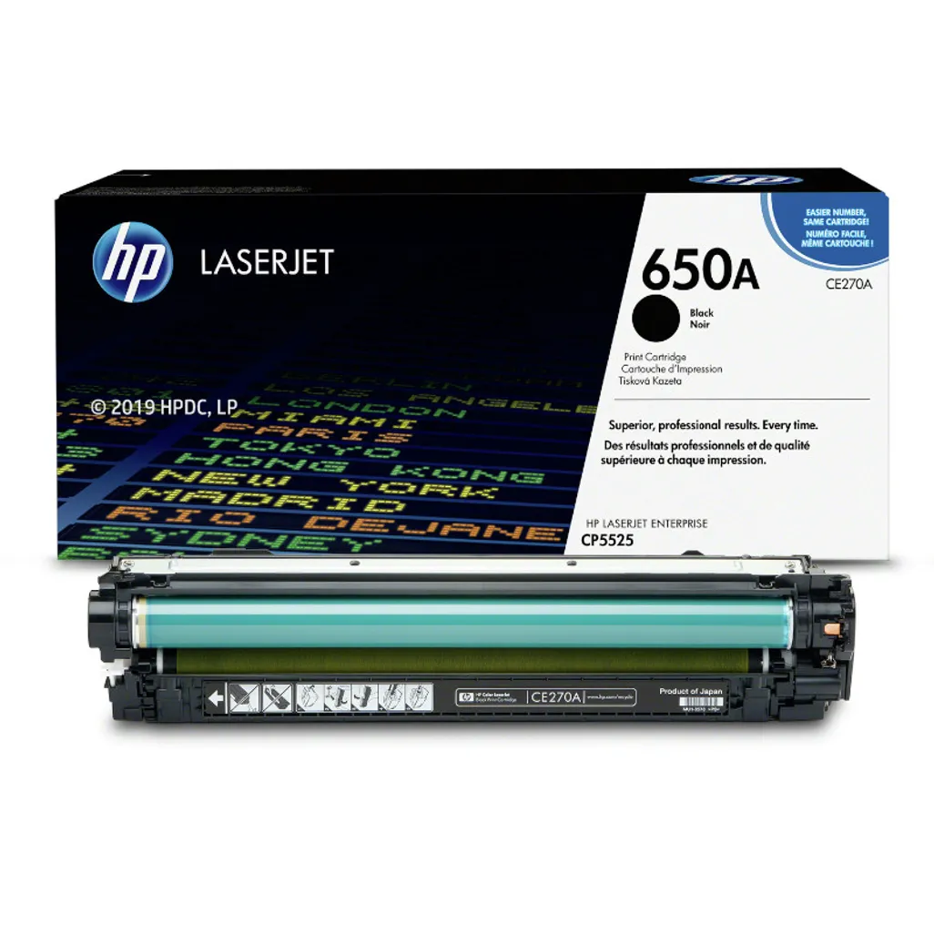 ce270a-1.webp HP 650A Black Original LaserJet Toner Cartridge,13,500 pages - Image 1