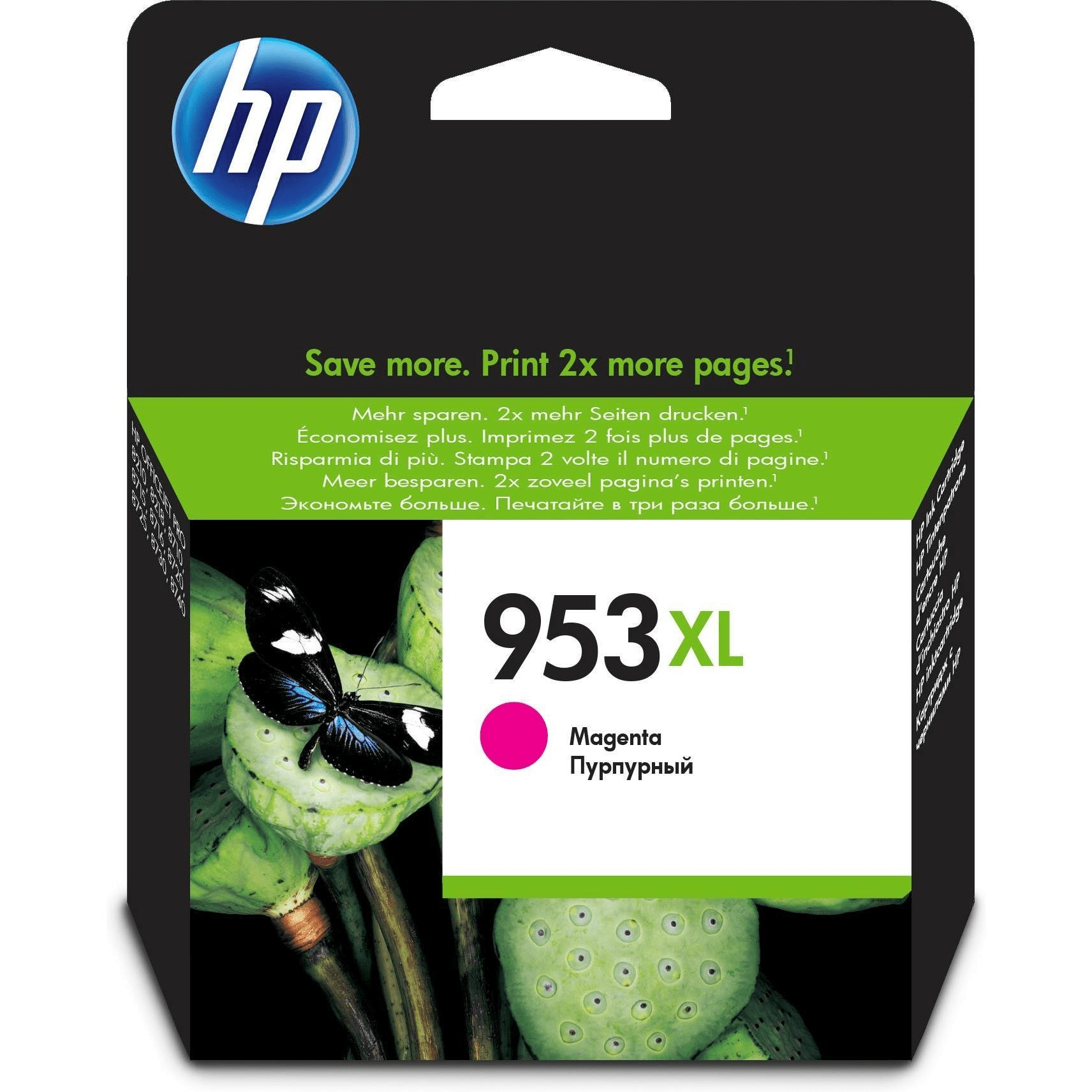 f6u17ae-ink-20693258961060.png HP 953 High Yield Original Magenta Ink Cartridge For HP Officejet Pro 7700: 8200: 8700 series - Image 1