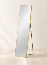 Design House Arch Easel Mirror Gold 355 x 1420 mm