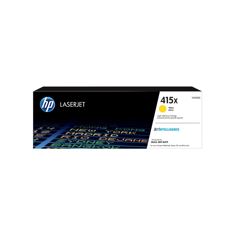 hp415x.jpg HP 415X Yellow LaserJet Toner Cartridge,6,000 pages - Image 1