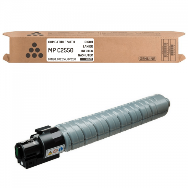 large_Ricoh-MPC2551-Black-MPC2051-2551-MPC2030-MPC2050-MPC2530-MPC2550-Zamiennik.png Ricoh MP-C2030/2550 Premium Black Generic Toner - Image 1