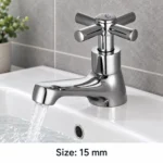 Muse Pillar Basin Tap 15 mm - Image 3