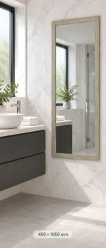 Design House Dress Mirror - Natural (450 x 1050mm) - Image 4