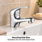 Nova Basin Mixer Tap - Image 3