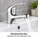 Nova Basin Mixer Tap - Image 4