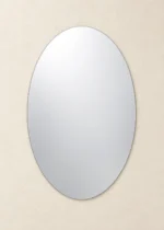 Pennyware MR1-200-00009 Polished Oval Mirror 700 x 500 x 3 mm