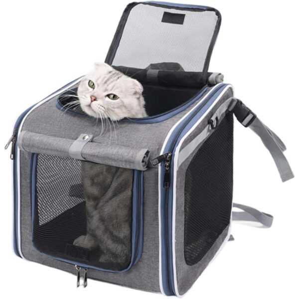 Ventilated Cat Travel Bag ,Pet Carrier Backpack,Pet Carrier Soft Sided