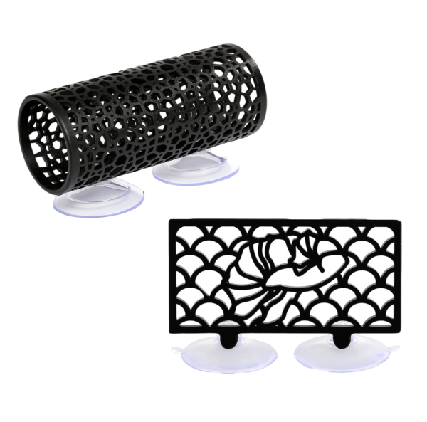 Fish Tank Hideaway Tunnel Kit - Multi-Piece Fish Aquarium Shelter Decor