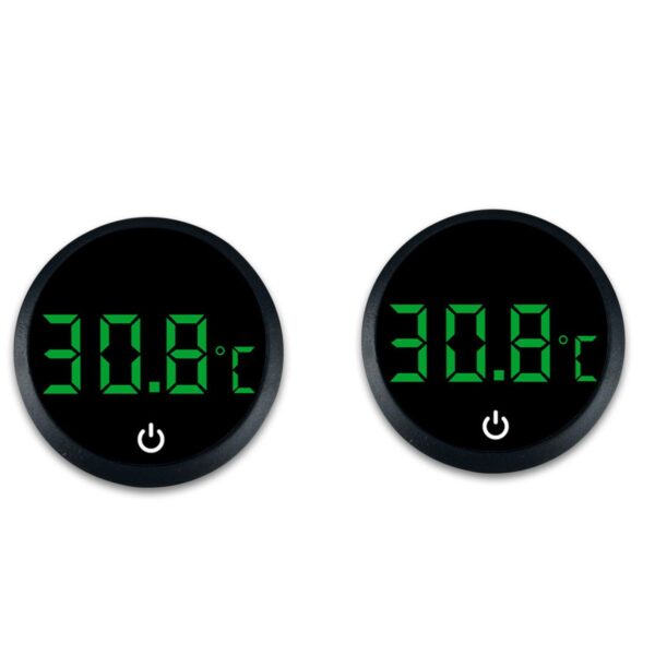 2 Pack Aquarium Thermometer ,Digital Fish Tank Thermometer Led Display