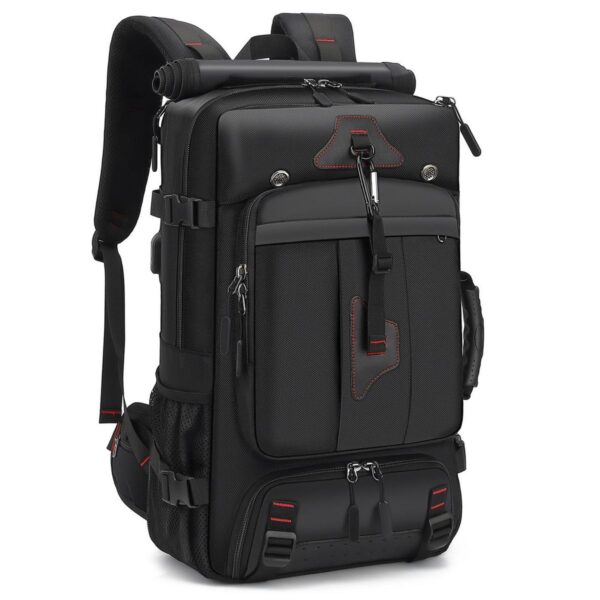 60L Waterproof Laptop Backpack, Multifunctional Casual Travel Backpack