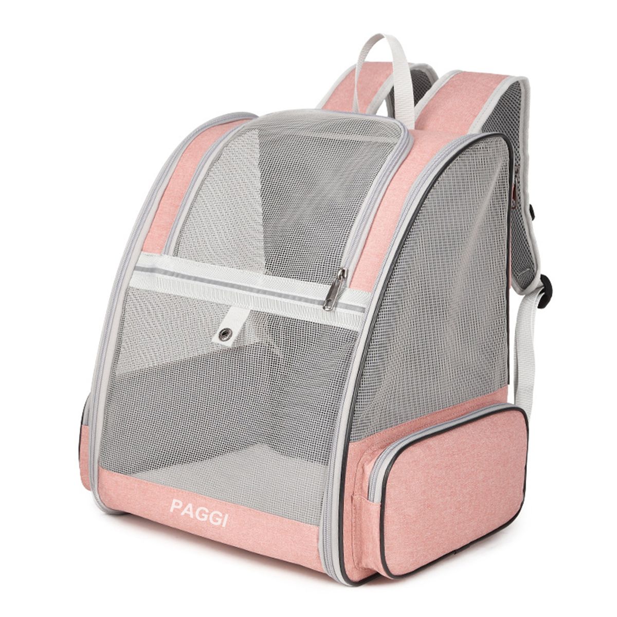 PAGGI Pet Carrier Backpack Collapsible Ventilated Mesh Dog Bag Portable PAGGI Pet Carrier Backpack Collapsible Ventilated Mesh Dog Bag Portable