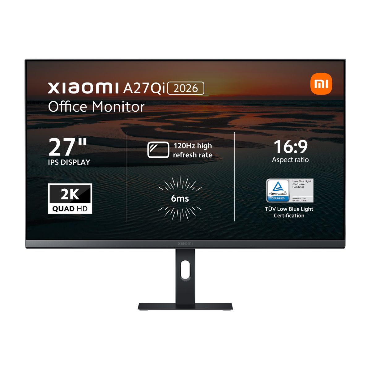 Xiaomi A27Qi 2026 27" 120Hz 2K IPS Office Monitor Xiaomi A27Qi 2026 27" 120Hz 2K IPS Office Monitor