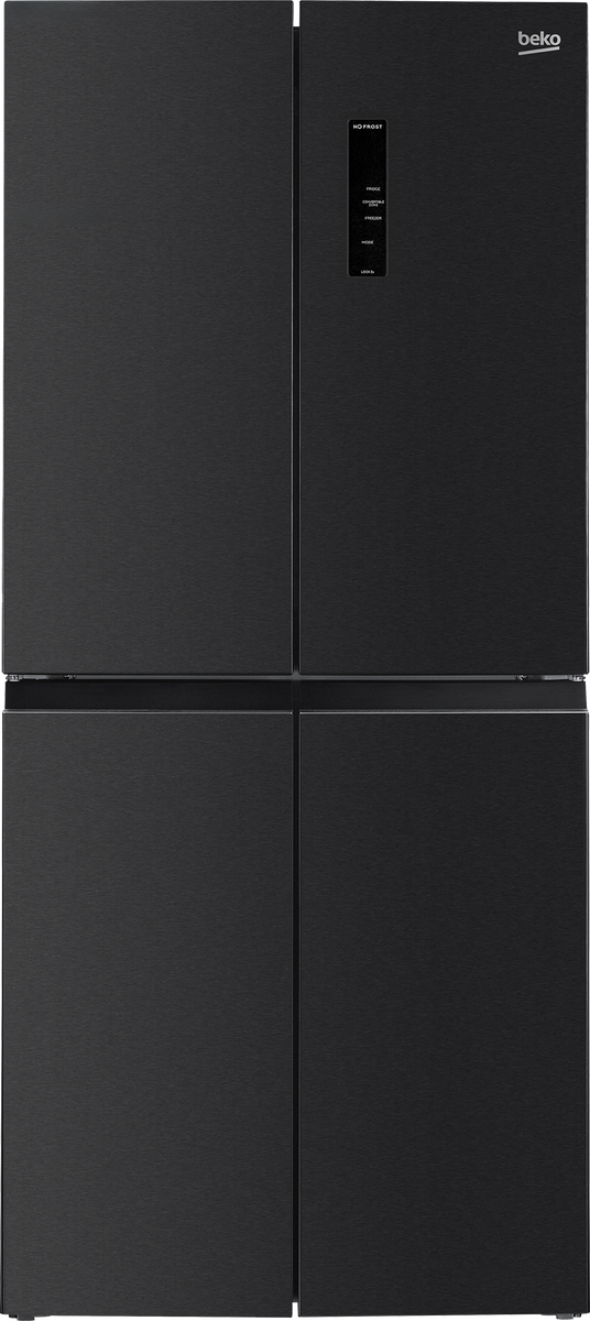 Beko 79cm Multidoor 442L Fridge Freezer No Frost with HarvestFresh Brushed Dark Inox Beko 79cm Multidoor 442L Fridge Freezer No Frost with HarvestFresh Brushed Dark Inox