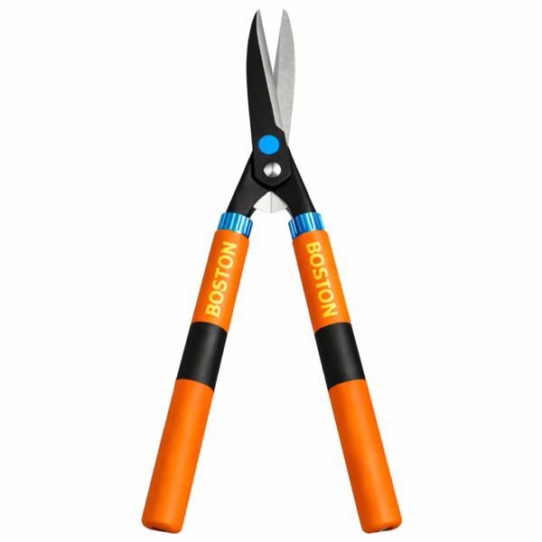 Boston Garden Hedge Shear 250mm Heavy Duty Carbon Steel Cutter - Ergonomic