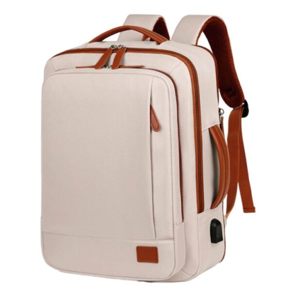 Travel Laptop Backpack Expandable for Women Waterproof Dry-Wet Separation
