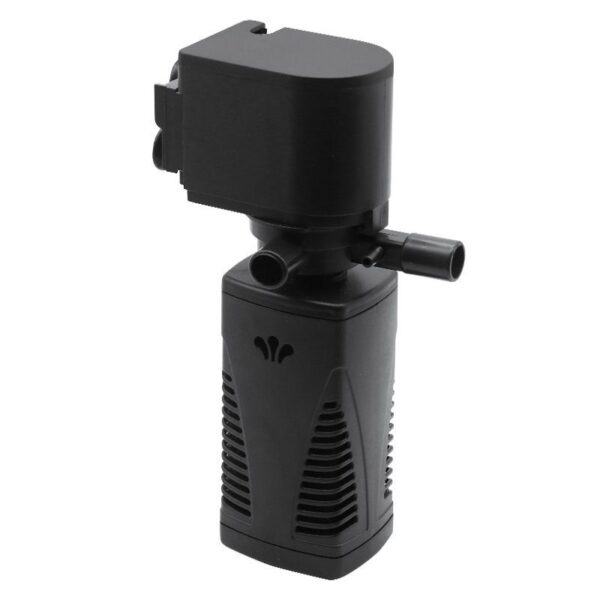 3-in-1 Internal Aquarium Filter 8W 600L/H Fish Tank Pump IPF-360