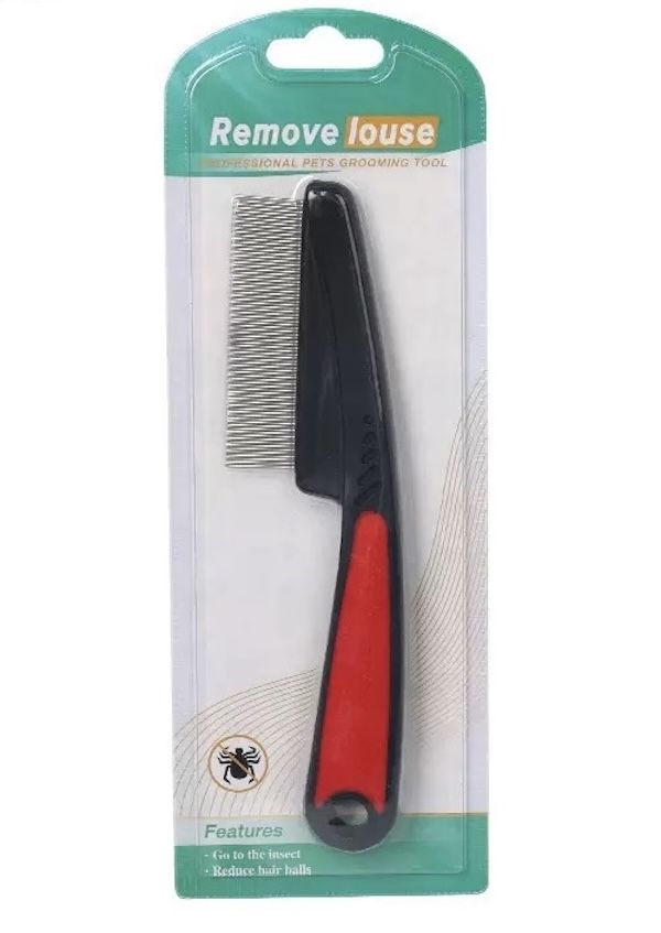 Pet Grooming Comb Remove Louse Reduce Hair Balls Remove Insect Cats & Dogs