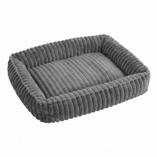 Dog Bed Pet Sofa Plush with Raised Edges for Small Dogs Cats 50 x 40 cm
