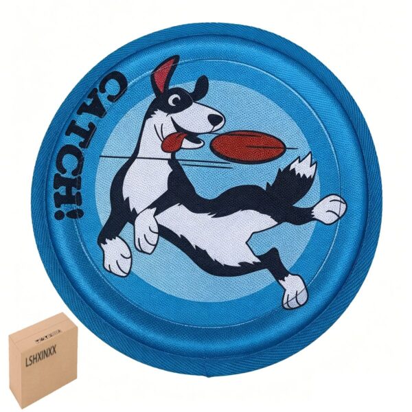 Flying Disc Dog Toy - Water Floating Flyer - Durable Nylon Construction