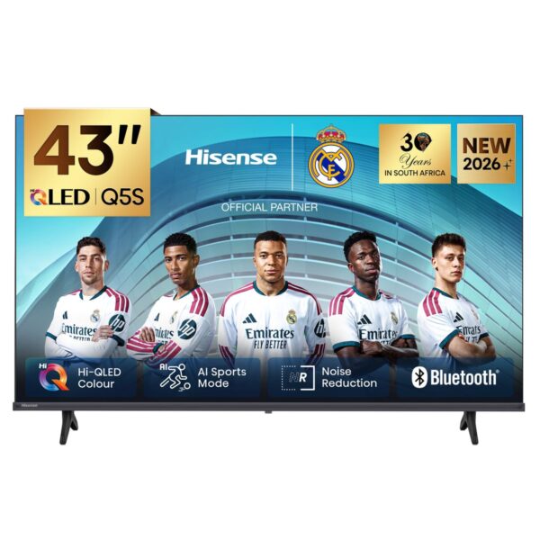 Hisense 43" Q5S FHD QLED Smart TV with High-Contrast & Hi QLED Color