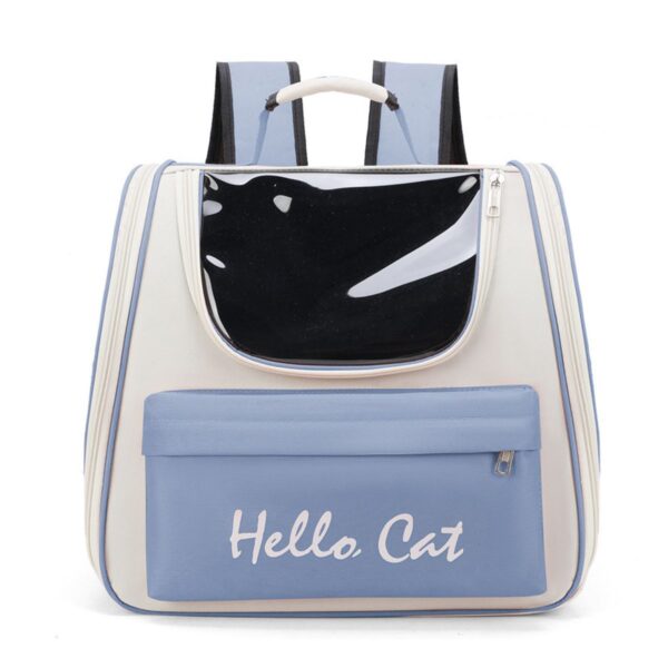 Pet Carrier Backpack for Cats & Small Dogs, Breathable Travel Bag