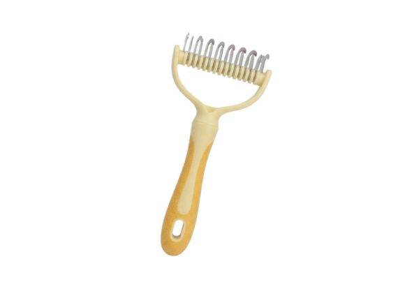 Pet Dematting Comb Grooming Brush for Dogs & Cats Hair Removal