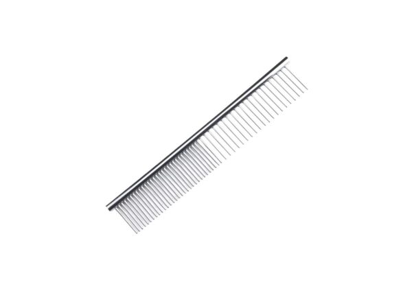 Small Pet Grooming Comb Stainless Steel Dual-Sided For Cats & Dog