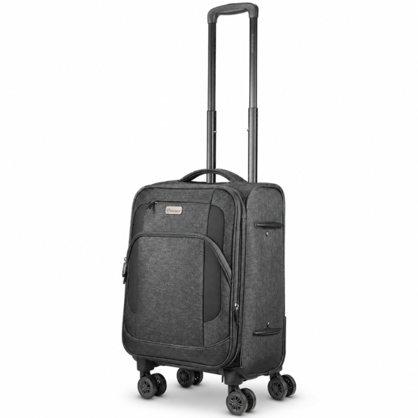 Travelwize Aurora 55cm Cabin Luggage 4-Wheel Spinner Trolley Case