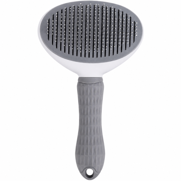 SKY-TOUCH Pet Grooming Brush Deshedding Brush for Cats & Dogs - Grey