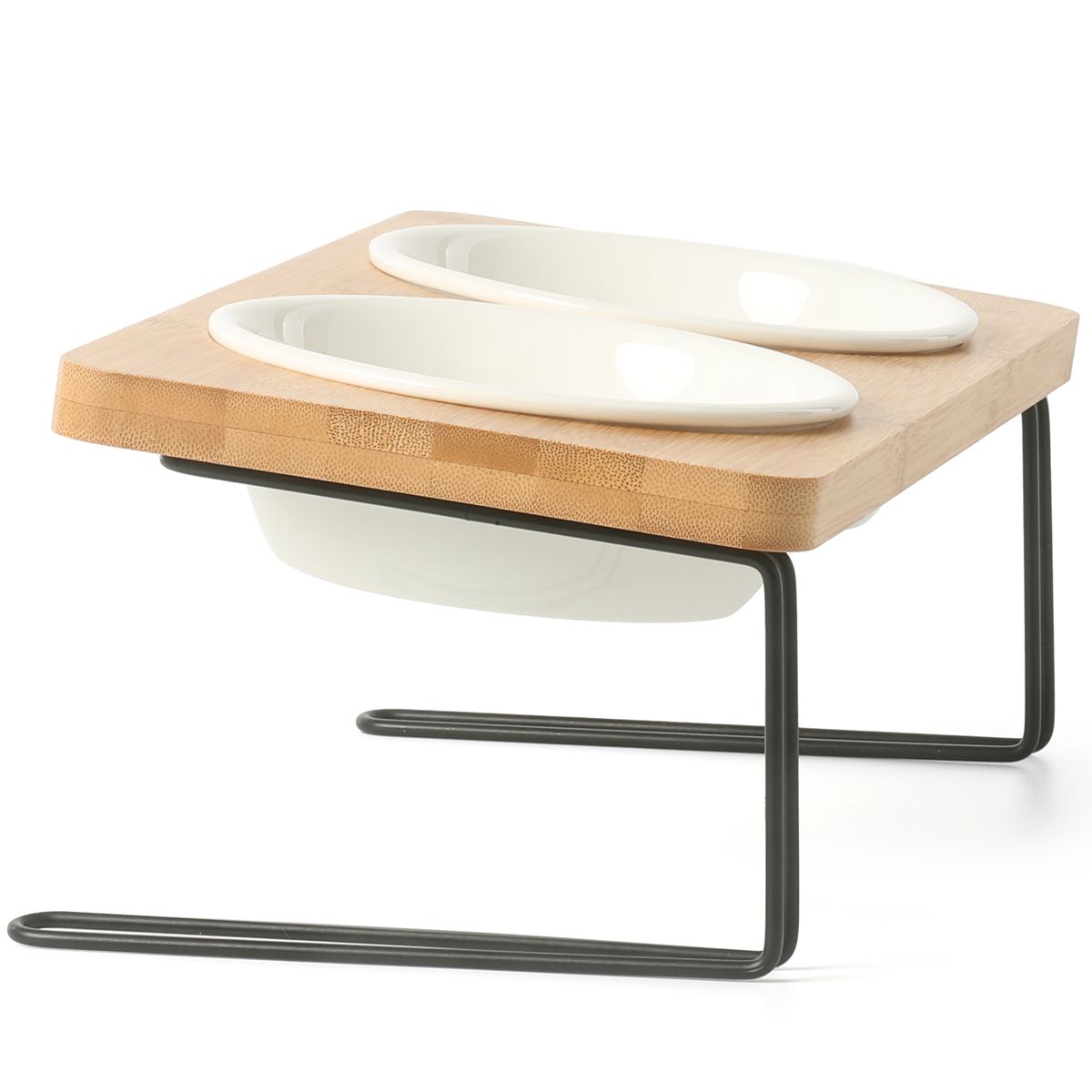 FUKUMARU Double Ceramic Pet Bowls FUKUMARU Double Ceramic Pet Bowls